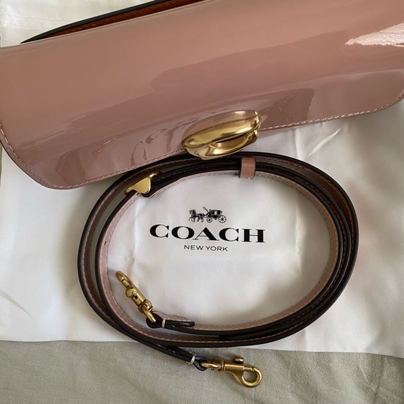 Coach Patent Leather Studio Baguette - Picture 5 of 5